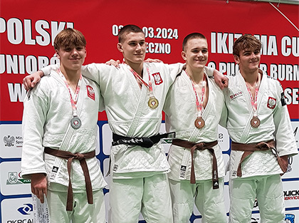 Srebrny medal judoki Millenium AKRO Rzeszów na Pucharze Polski!