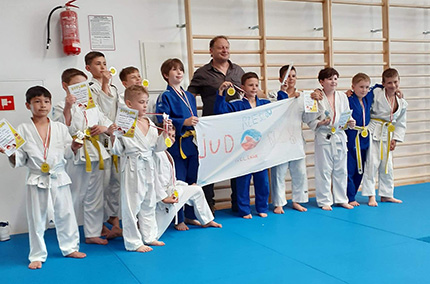 Medale Judoków Millenium na Turnieju Dzieci w Jaśle
